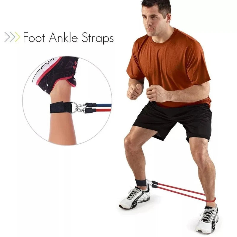 Resistance Bands Workout Set — مجموعة أحزمة مقاومة للتمارين
