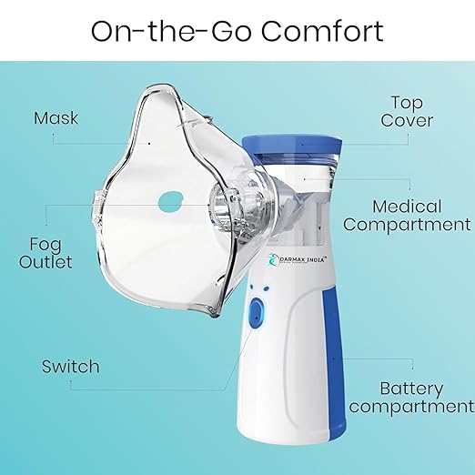 Portable Mesh Nebulizer — جهاز استنشاق شبكي محمول