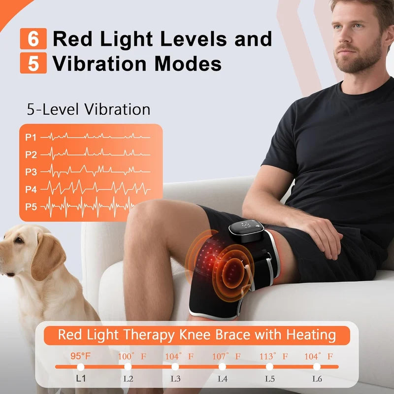 Heated Knee Massager — جهاز تدليك الركبة الحراري