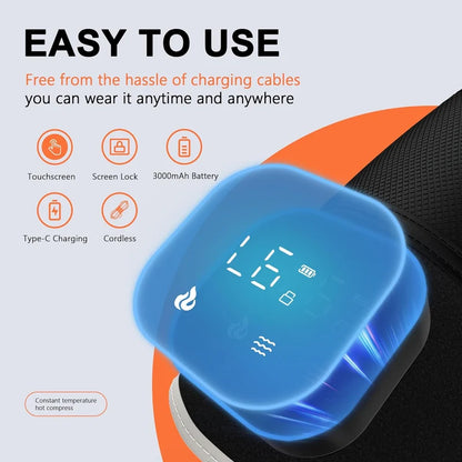 Heated Knee Massager — جهاز تدليك الركبة الحراري