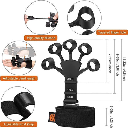 Adjustable Finger Strengthener — مقوي الأصابع القابل للتعديل