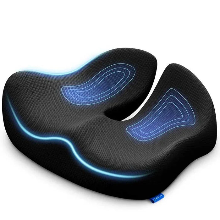 Ergonomic Memory Foam Seat Cushion — وسادة مقعد مريحة من الإسفنج الذكي