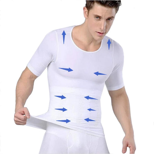 Men Slimming Compression Shirt — قميص ضغط لتنسيق الجسم للرجال