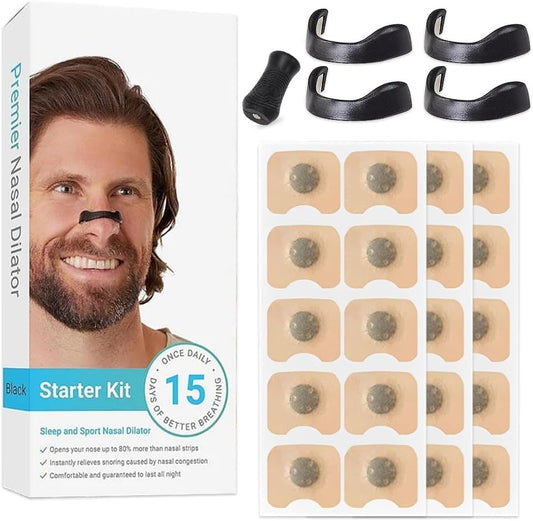 Premium Nasal Strips — شرائط الأنف للتنفس