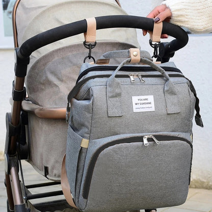Baby Bed Backpack – حقيبة أمومة بسرير أطفال