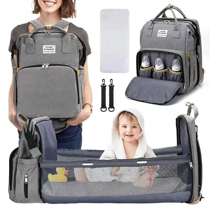Baby Bed Backpack – حقيبة أمومة بسرير أطفال