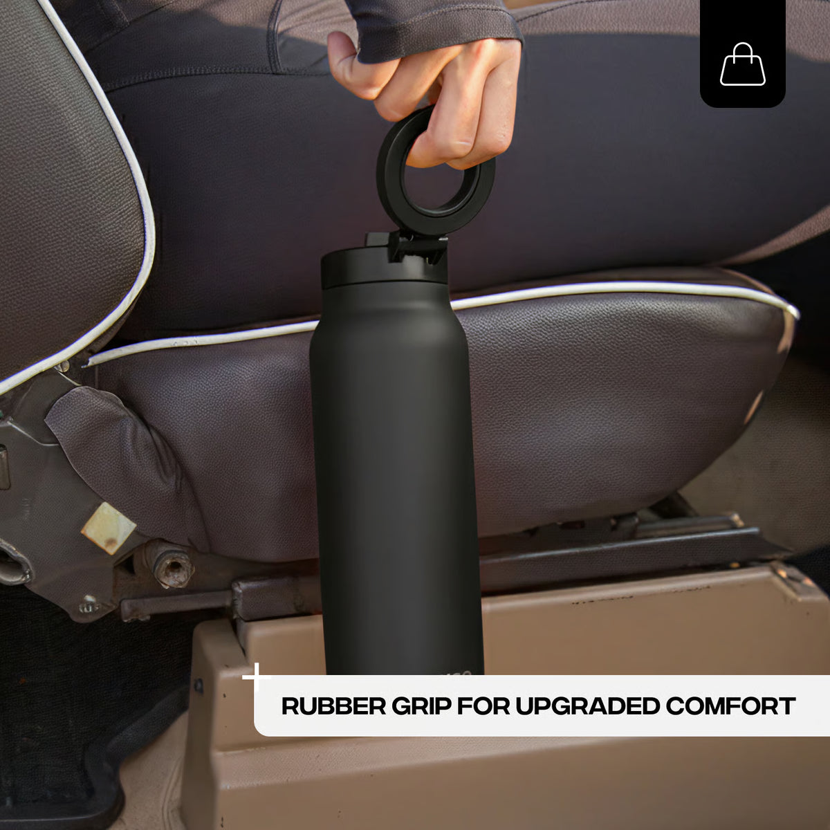 Insulated Bottle Phone Holder — زجاجة معزولة وحامل هاتف