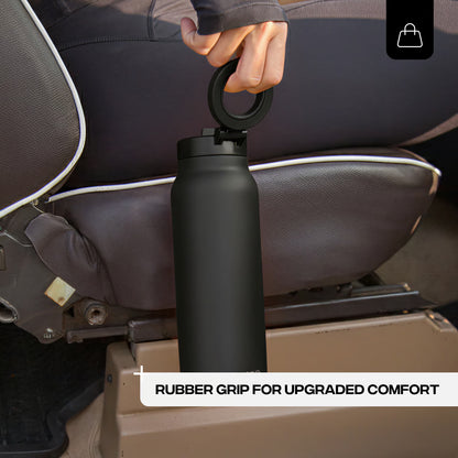 Insulated Bottle Phone Holder — زجاجة معزولة وحامل هاتف